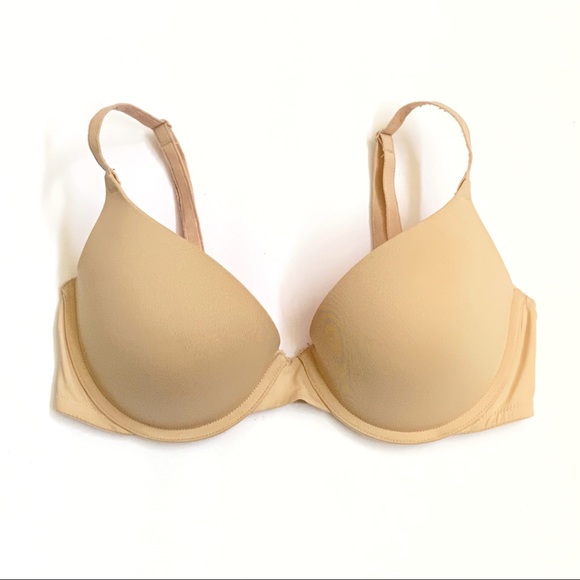 PINK Victoria's Secret Other - Pink Victoria’s Secret nude underwire push up bra 34D